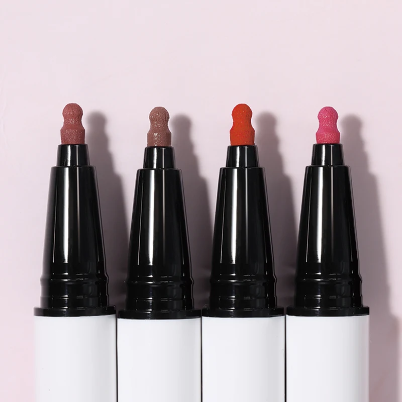 New Design Wholesale Liquid Liner Lip Marker Design Long Lasting Red Color Lip Liner Quick Dry Waterproof Liquid Liner