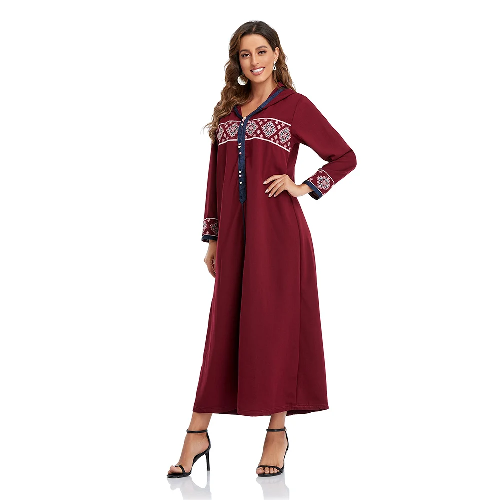 Touchhealthy supply traditional muslim clothing muslim wedding dress abaya