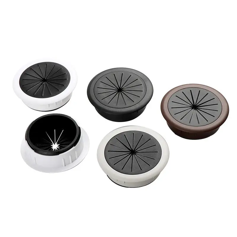 Wholesale Hot Sale desk power grommet ooffice Furniture Laptop Table ABS Desk Cable Grommet conference table desk grommet plugs