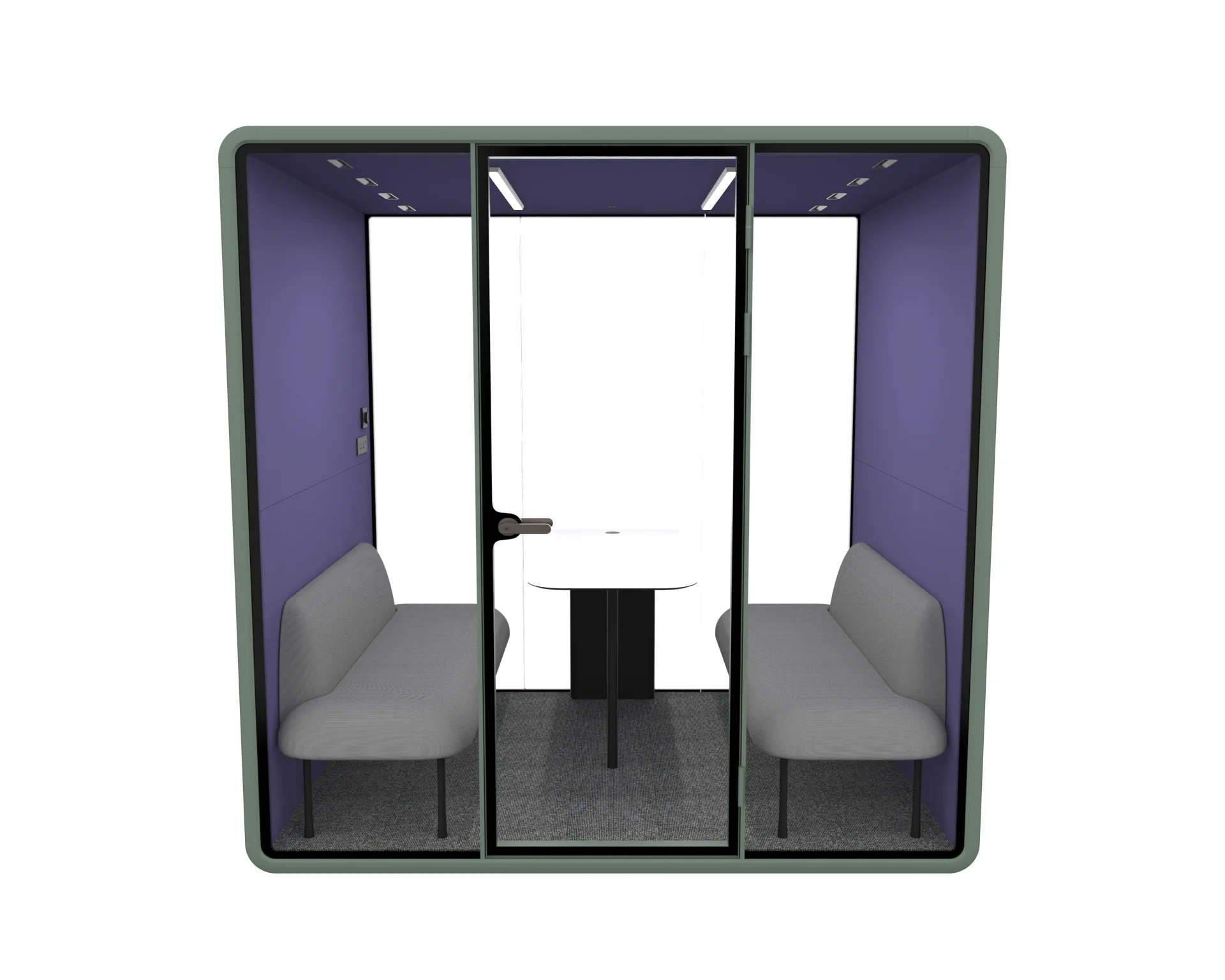Phone Booth Privacy Office Meeting Pod Sound Insulation Soundproof Booth