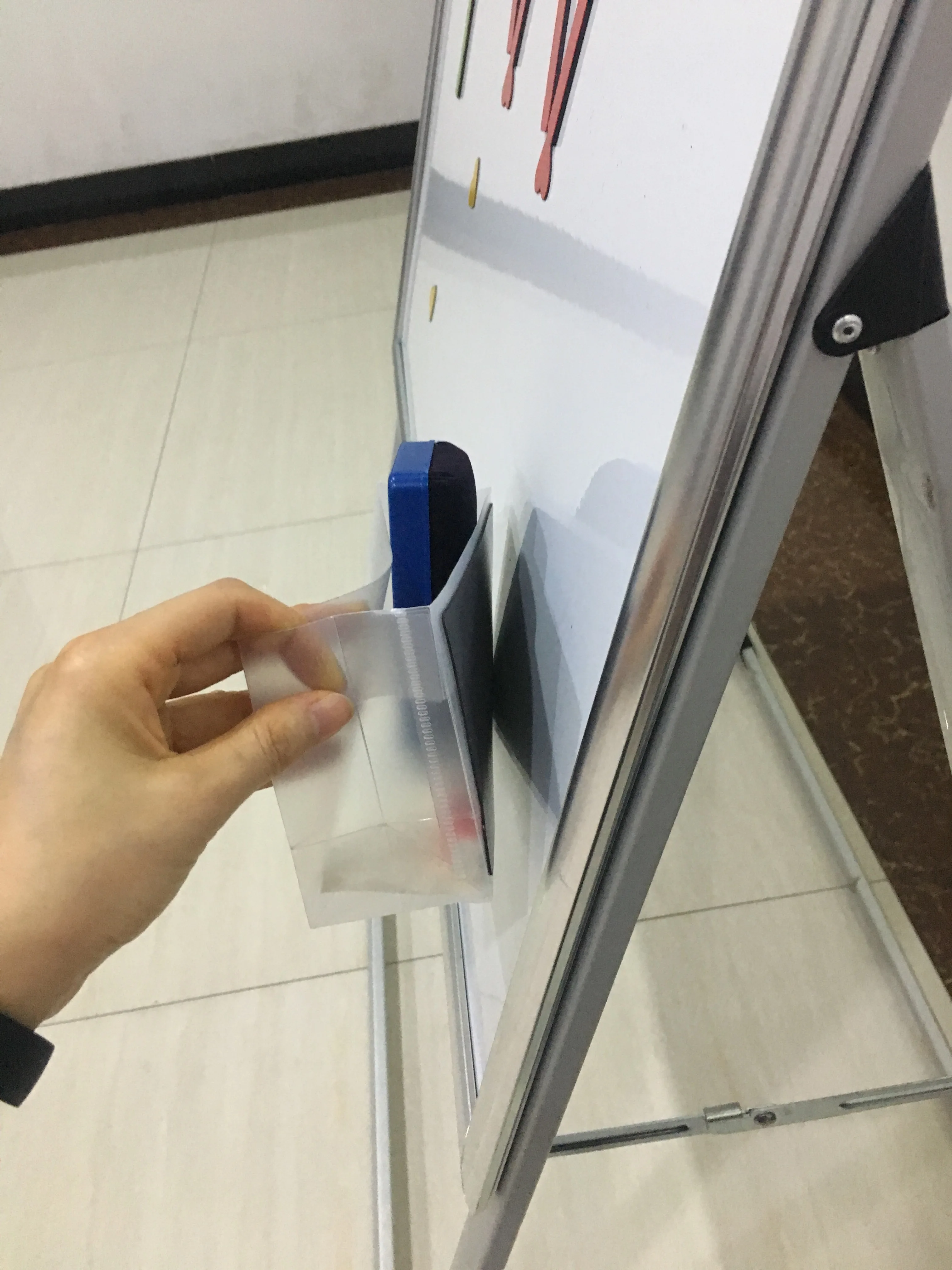 single-sided stable magnetic board  A Frame  poster stand advertising stand