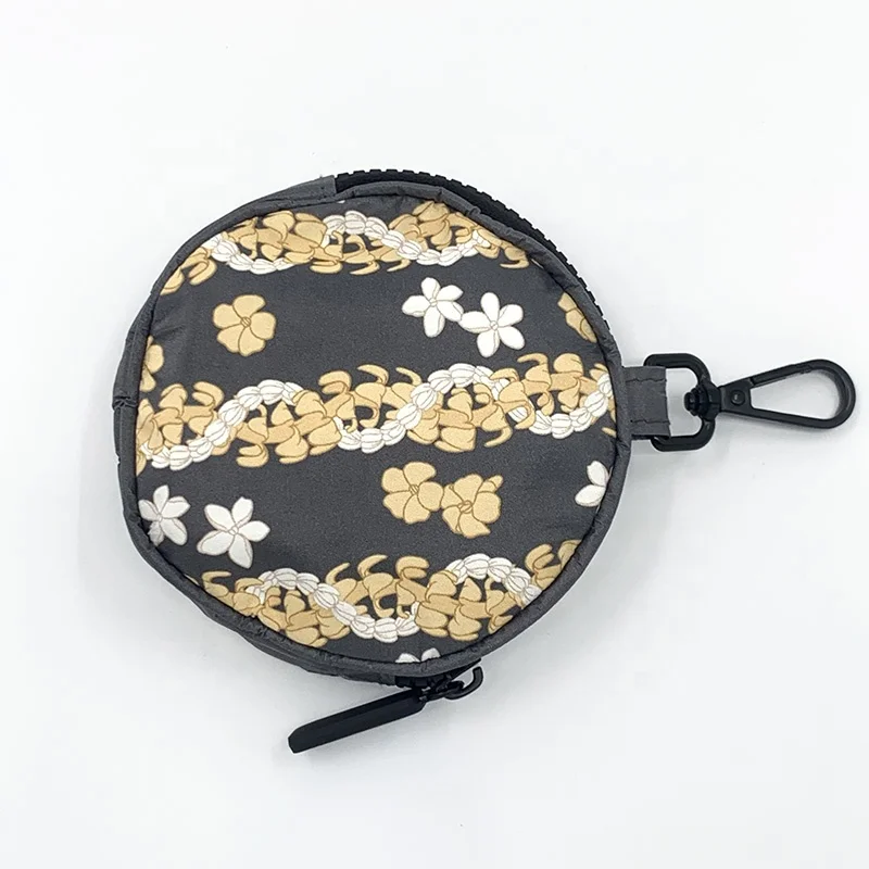 Factory Supply Custom Printed Mini Coin Purse Fashion Portable Coin Purse Washable Tyvek Paper Coated Coin Purse