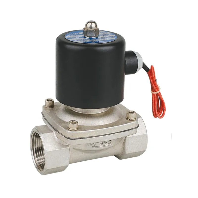 Ningbo Kailing 2WB  2way fluid keeping solenoid with stainless steel body water-proof valves