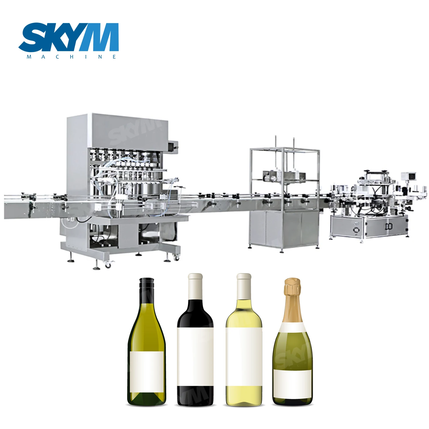 Automatic Plastic Bottle Lube Oil / Lubricating Oil Filling Labeling Packing Machine