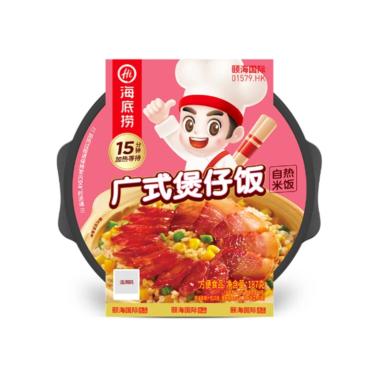 Manufacturers Direct Sales scrumptious Tomato beef Self heating rice Stewed Beef Rice hot pot rice