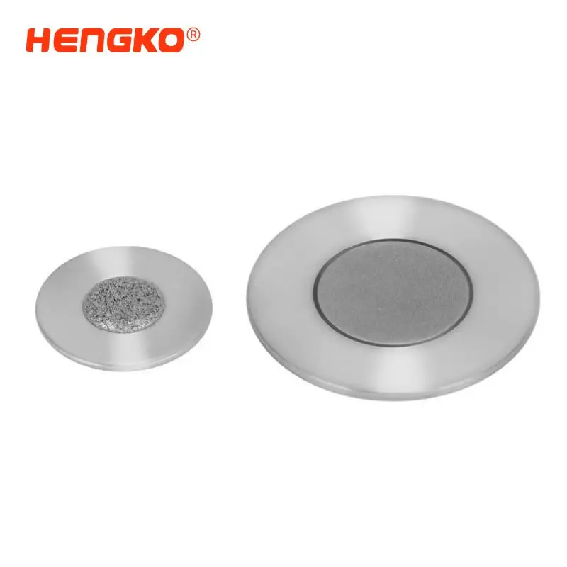 HENGKO Sintered Porous Metal 316L Stainless Steel VCR Gasket Filter
