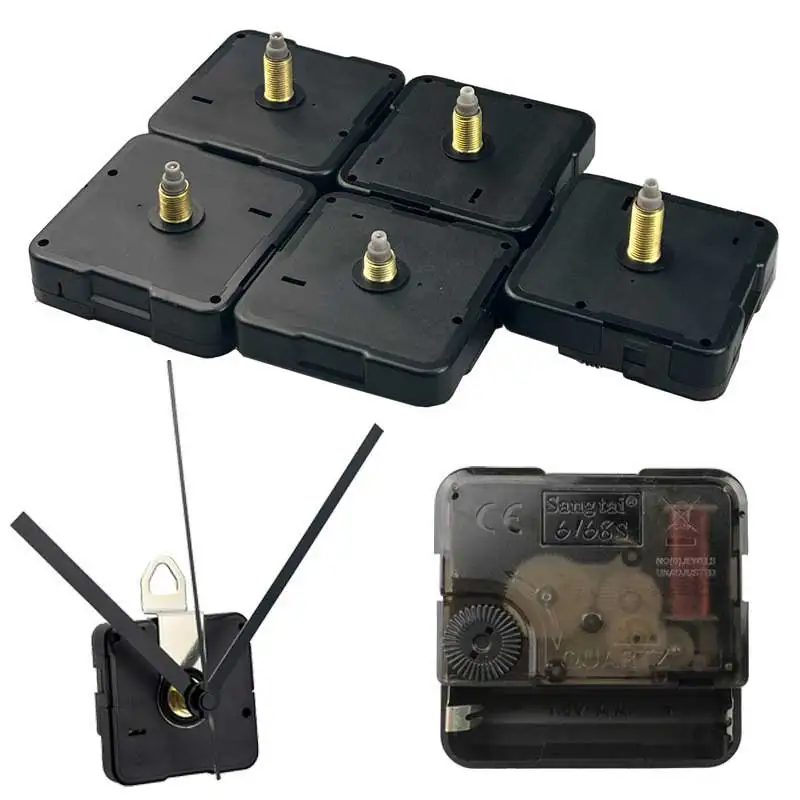 6168 кварцевые настенные часы механизм часов DIY запасные части