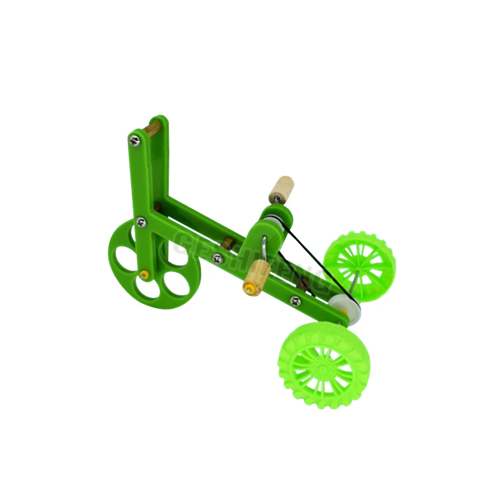 Bird Accessories Green Parrot Training Bike Bird Bicycle Toy For Indoor