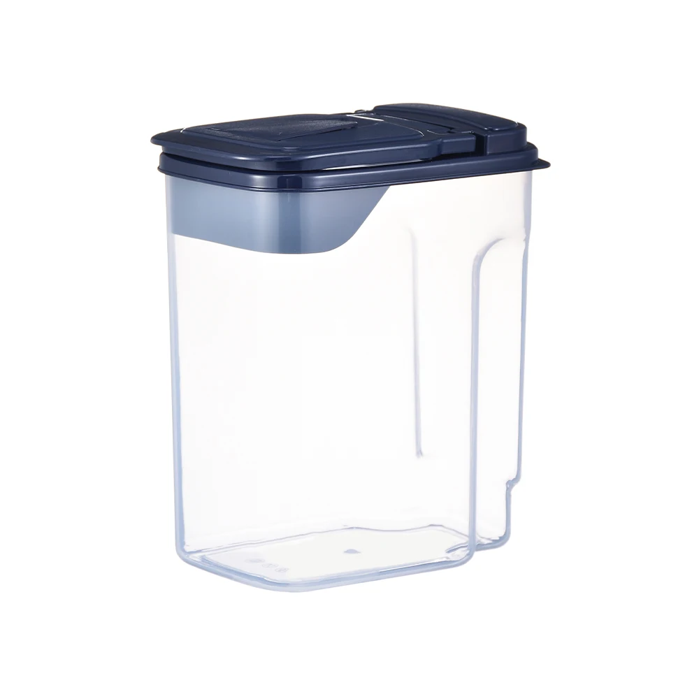 China 3l plastic cereal dispenser rice and grain storage container
