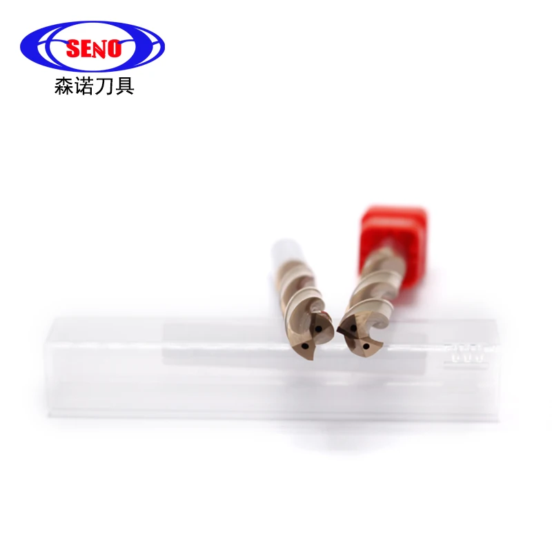 HRC60 Coolant Drilling Tool Carbide Drill Tools Inner Coolant Twist Drill
