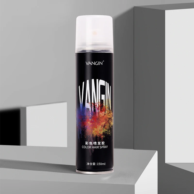 VANGIN 120ml 150ml Hair Color Dye Temporary Hair Root Color Spray Temporary Hair Dye Spray