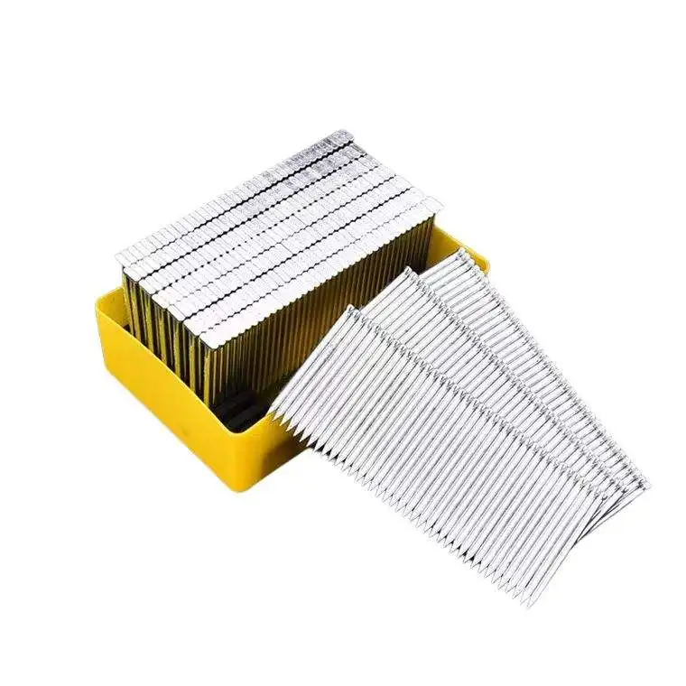 China Factory Supply High Carbon Steel Pneumatic Steel Row Nail For Construction