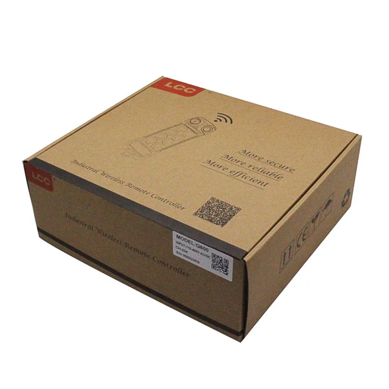 LCC Q600 Blue overhead crane industrial remote control for track cranes