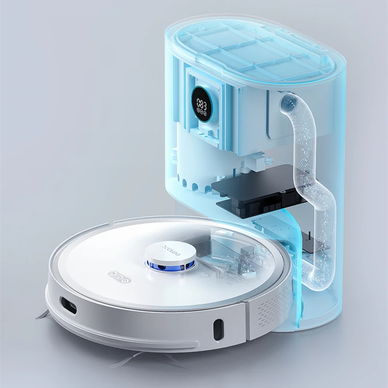 Xclea H30 plus 2021 New Design Vacuum Cleaner Robot with mop function and self emptying dustbin