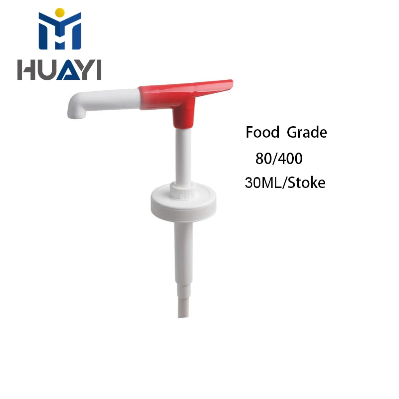 Long Nozzle Sauce Dispenser Pump Food Syrup Bottle Pump
