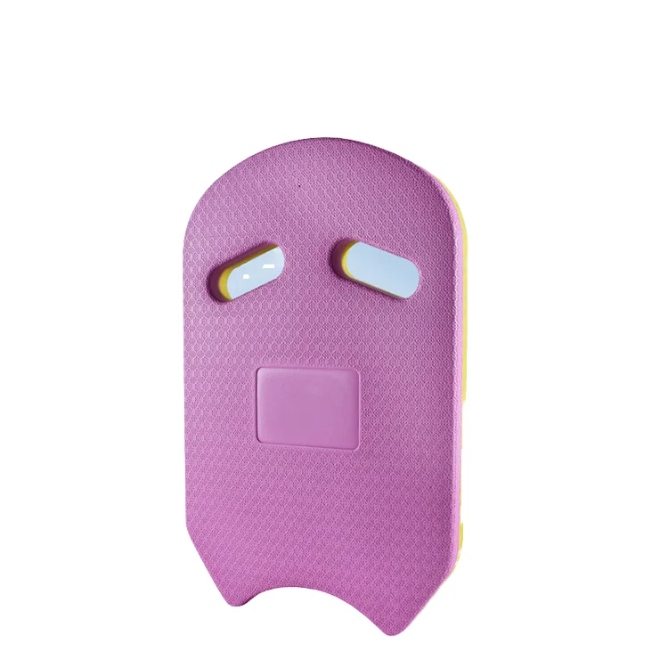 Kids custom logo colorful small foam rubber training learning  aids eva floating swimming kickboard