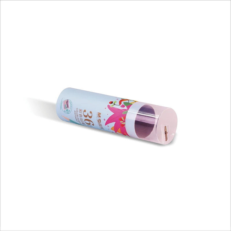 Cylinder Neck Tie Box Packing Long Packed Print Perfume Shape Water Pencil Shaped Boxes