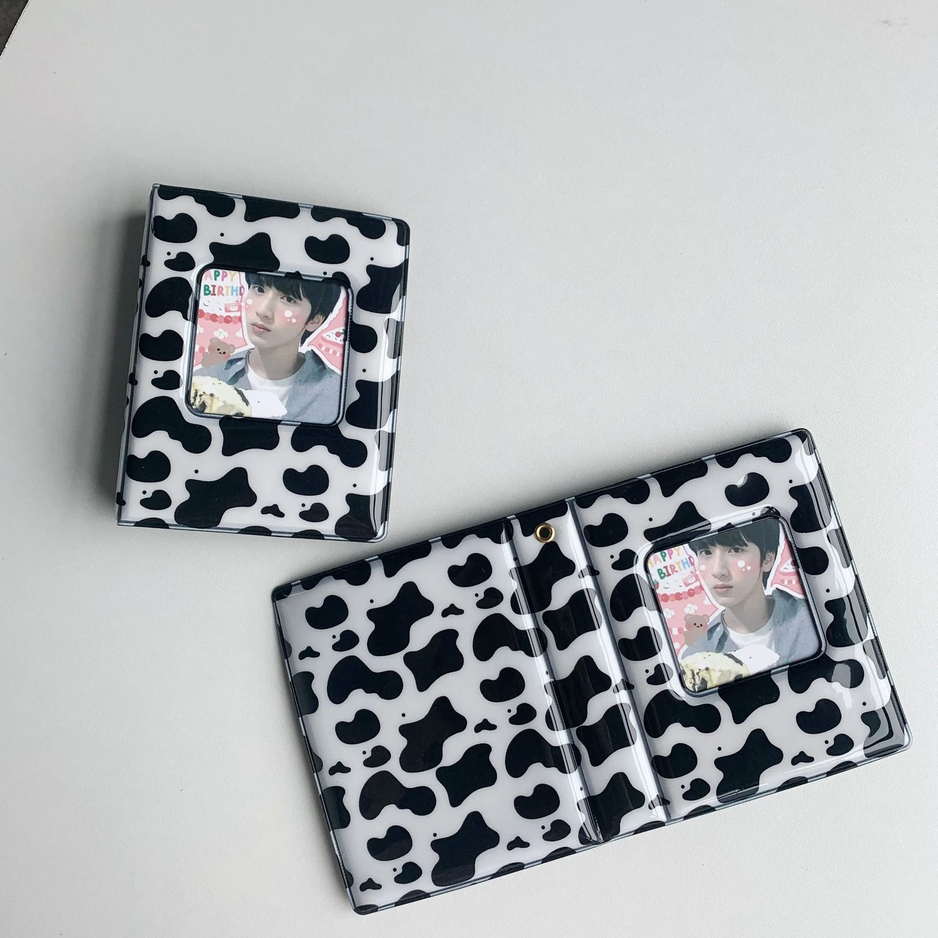 Custom  frame  Logo Size Premium Ins 3 Inch  Photocard  Binder Holder  Record Album Kpop  Photo Collect  for fujifilm instax