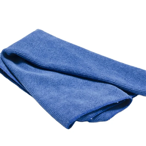 Blue color 100% polyester knitted pull laminate fabric for cloth Coat Home Textile-Towel