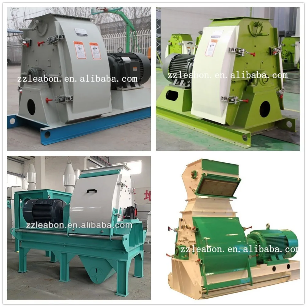 Crusher Machine for Animal Feeding Wheat/Bean/Corn Grinding Machine Feed+Processing+Machines Hammer Mill