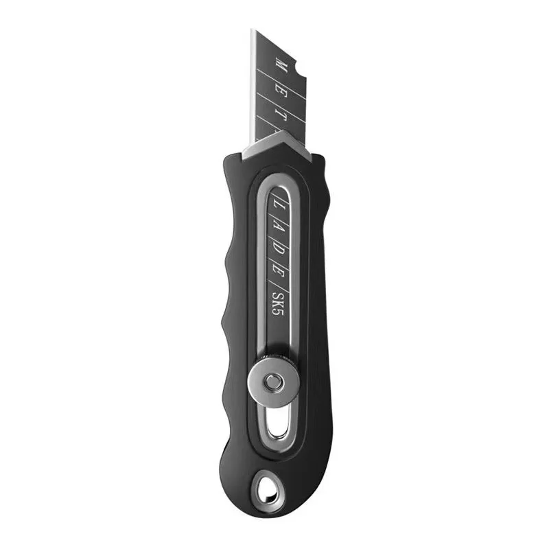Heavy Duty All-Steel Wallpaper Knife Large Industrial DIY Blade Stainless Steel Art Paper Knife Knife Box