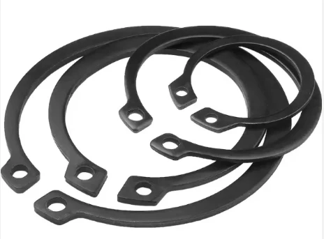 factory wholesale blue white zinc plated carbon steel ss DIN471 External circlips GB894 Normal Type Retaining rings for shafts