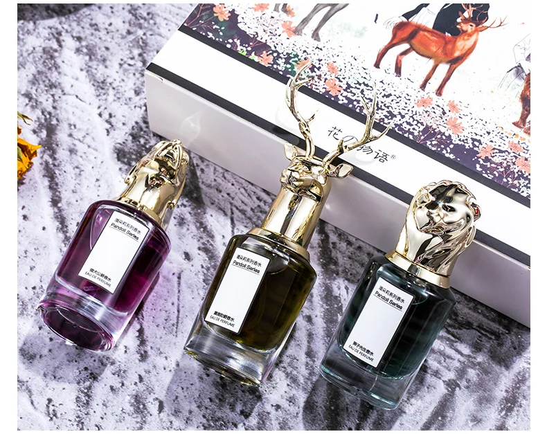 High Quality Fashion Personality Creative Unisex Perfume Lasting Aromatic Quality Perfume Ladies Luxury Custom Perfume Set
