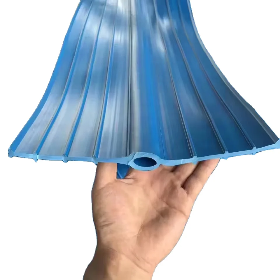 Waterproofing materials 300mm Hydrophilic pvc waterstop center bulb water stop for concrete joint
