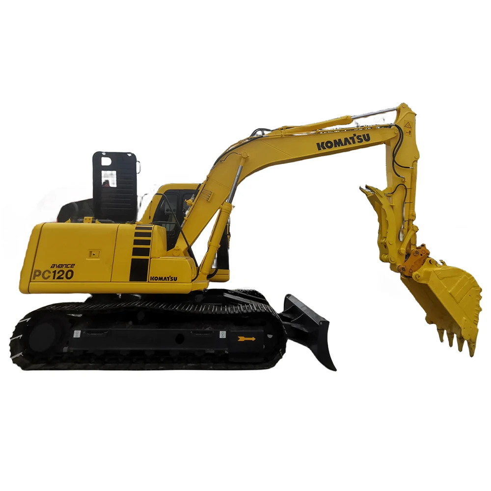 Подержанные Экскаваторы KOMATSU PC120 оригинальный японский гусеничный подержанный экскаватор Komatsu