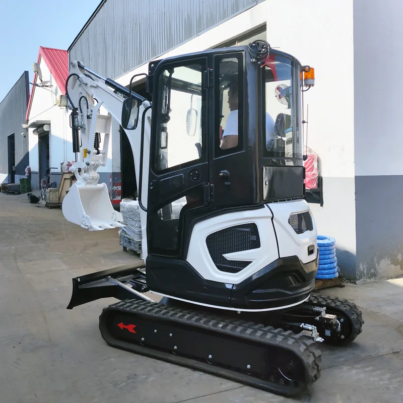 Free Shipping Diesel Engines Excavator 2.5 Ton Construction Site Excavator Machine Hydraulic Transmission Crawler Excavators