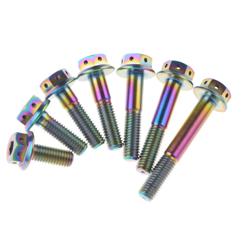 Винты Gbr Titan Titanium Gold Gr 2 Din912 M10 Gr2 M10X24 M4 Screw Gr5 Din933 Bolt/титановый винт/титановый крепеж M6 для