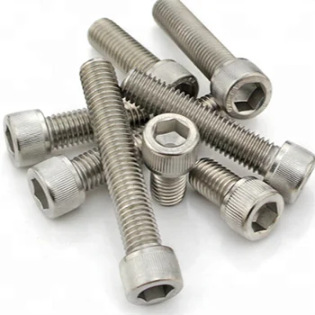 Carbon Steel DIN912 Class 8.8,10.9,12.9 ANSI/ASME B18.3 ISO4762 Hexagon Socket Head Screw Allen Bolts