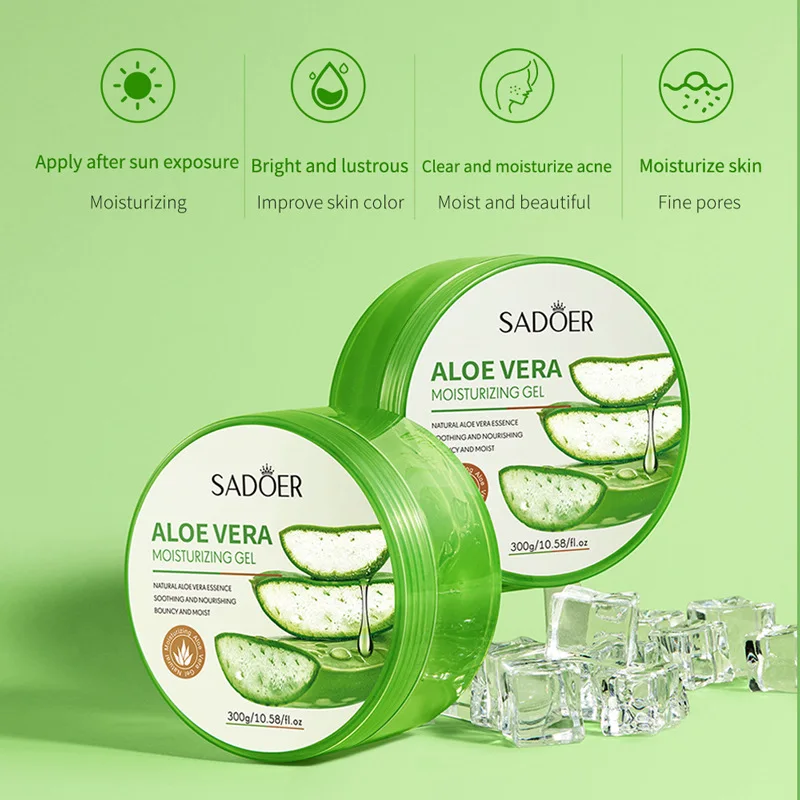 100% Natural Organic Moisturizing Anti Wrinkle Pure Aloe Vera Gel Nourishing Cream For Skin Care