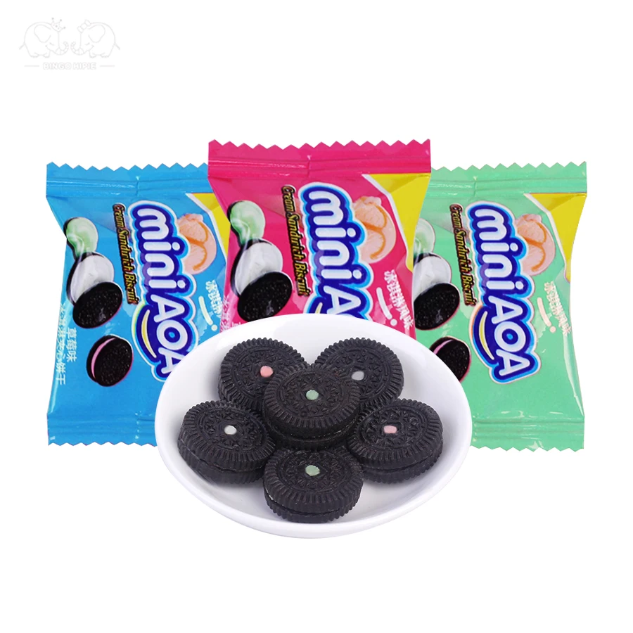 Wholesale Customized China Biscuits Cookies galleta Delicious Little Small Round Biscuit Rusks Cookies Biscuits
