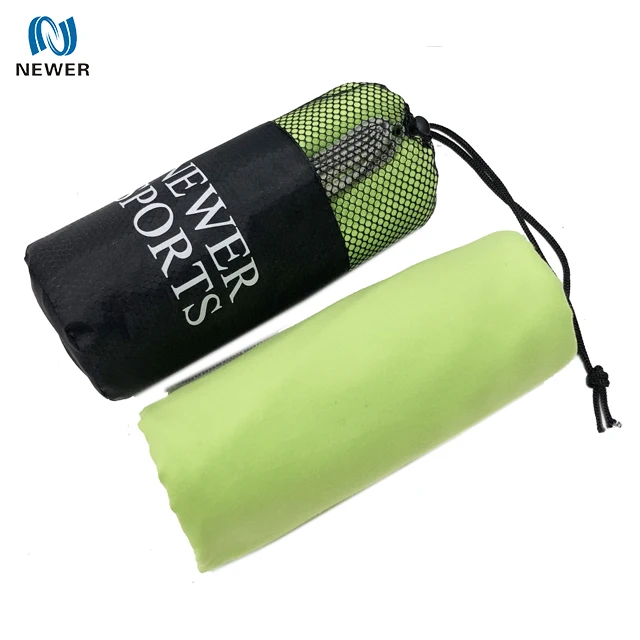 
Manufacturer price promotional multi color custom the royal standard print roll microfiber swimming towel with bag 