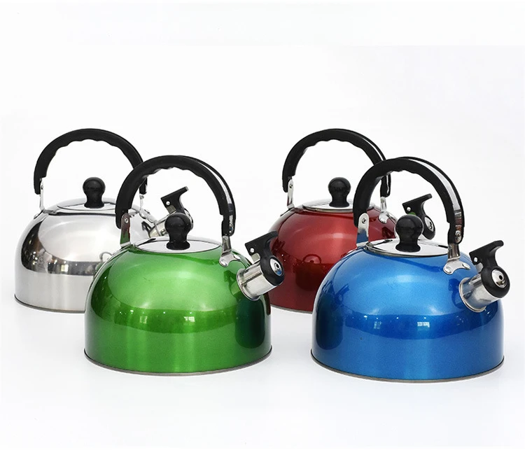 Stainless steel flat bottom pot hemispherical sounding kettle gas stove induction cooker suitable for kettle