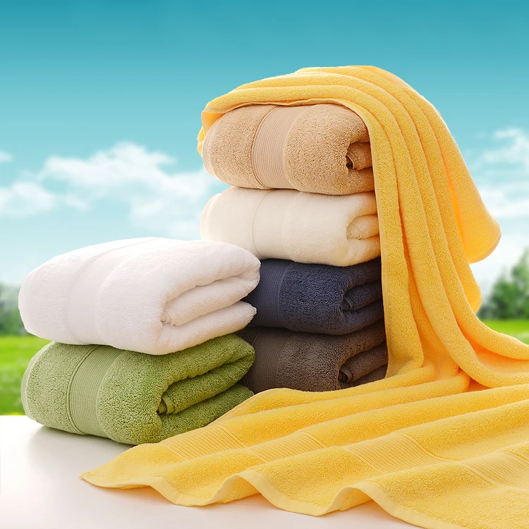 Towel luxury set hotel bath towel 100% cotton best brand Hilton bathroom absorbent and durable bath towel set