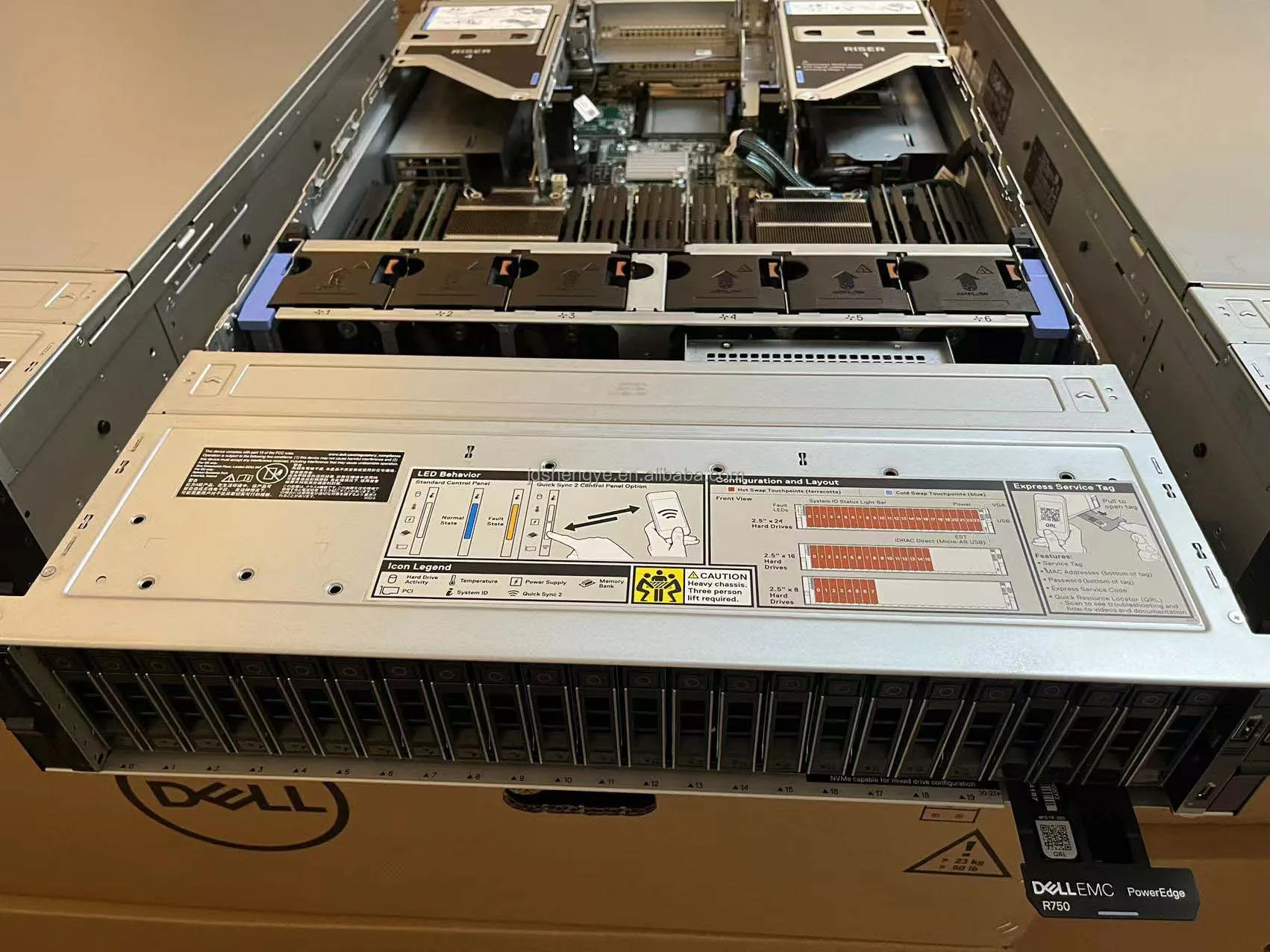 Сервер DELL Poweredge R750 для 2U стойки сервера