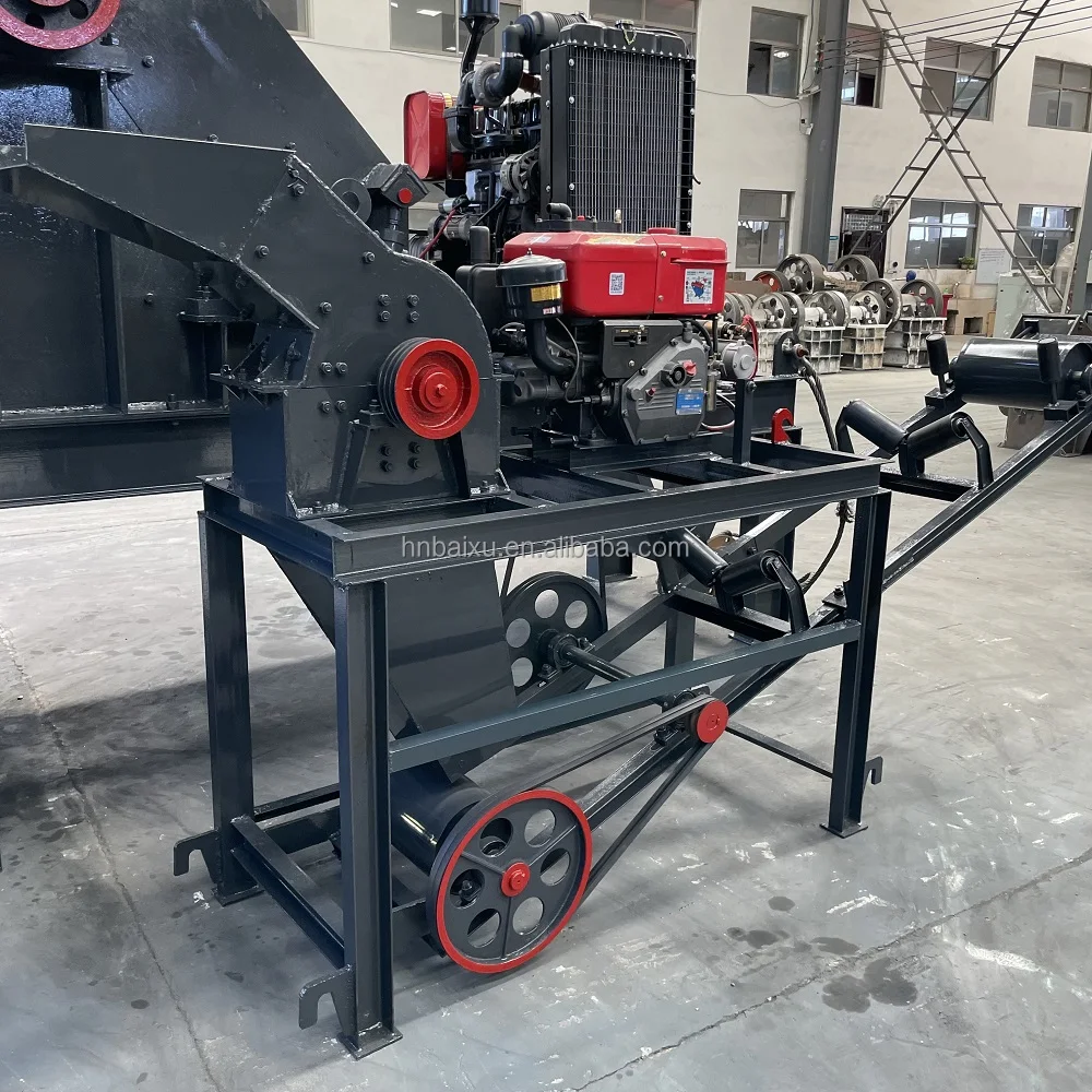 Factory Supply Small And Medium 10-15t/H Concrete Hammer Sand Making Machine Mining Stone Special Hammer Crusher