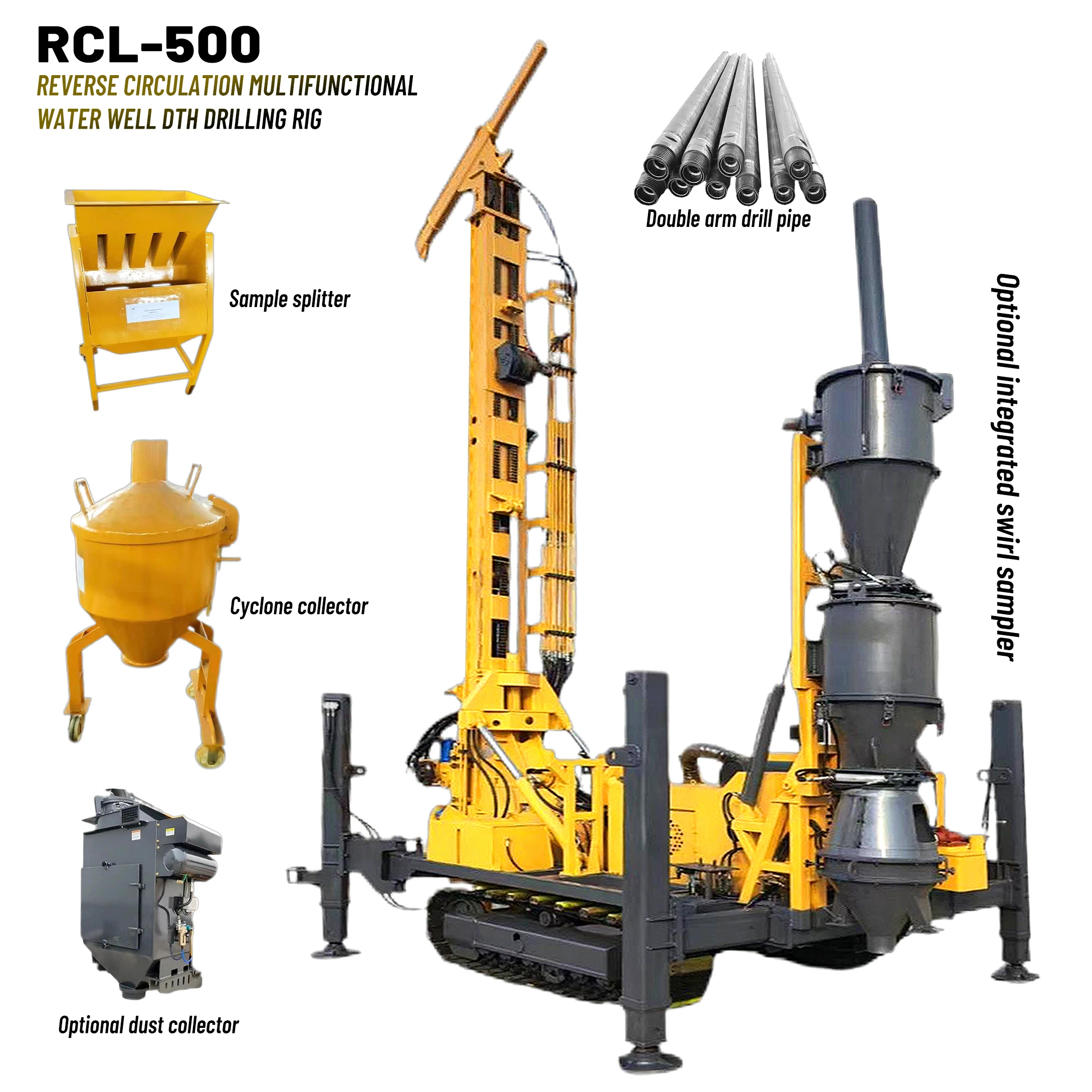 RC Crawler Drilling Machine Field Mountain Geological Exploration Core Drilling Rigs for All Drilling Needs