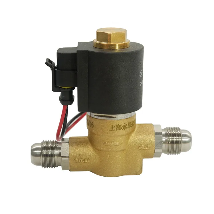 working pressure 5 - 30 MPa  high pressure solenoid valve with proper price for industrial gases