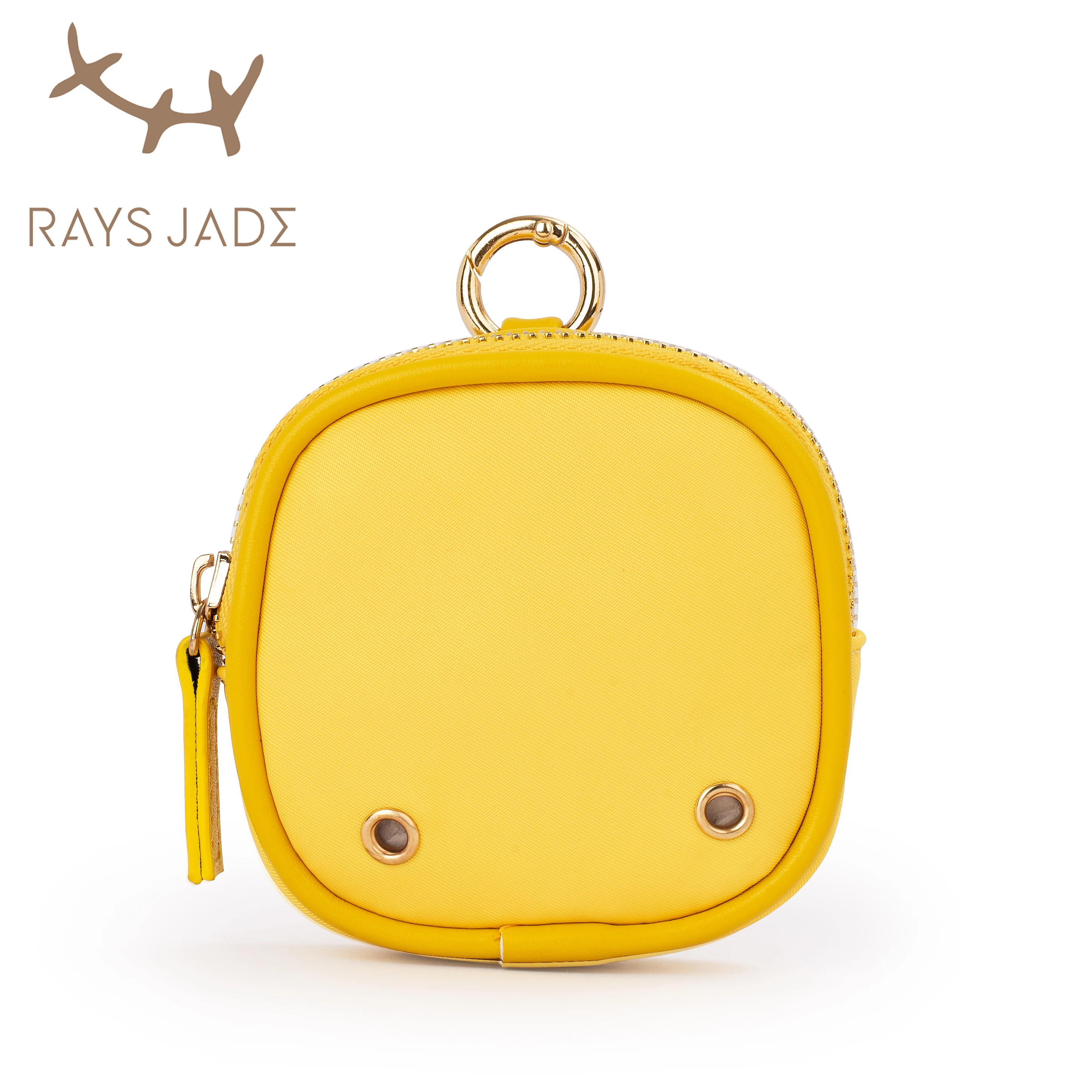 Wholesale custom high quality acrylic chain nylon hobo bag lady sling shoulder bags with Mini change coin purse
