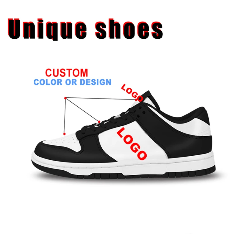 Fashion Designer Custom Wholesale Manufacturer High Quality Genuine Leather Low Dunks Customized SBDUNK Men Basketball Shoes