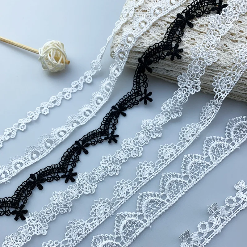 New Milk Silk Water Soluble Lace Polyester Embroidery Lace