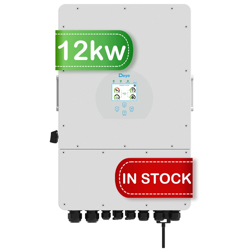 Hybrid Wechselrichters  220V 5kw-12kw   Deye Solar Inverter Three Phase SUN-12K-SG04LP3-EU for solar energy systems