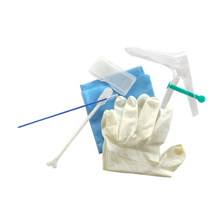 Disposable Medical Vaginal Brush Pap Smear Kit Cervical Cytobrush Gynecological Examination Kit for Women Health Care