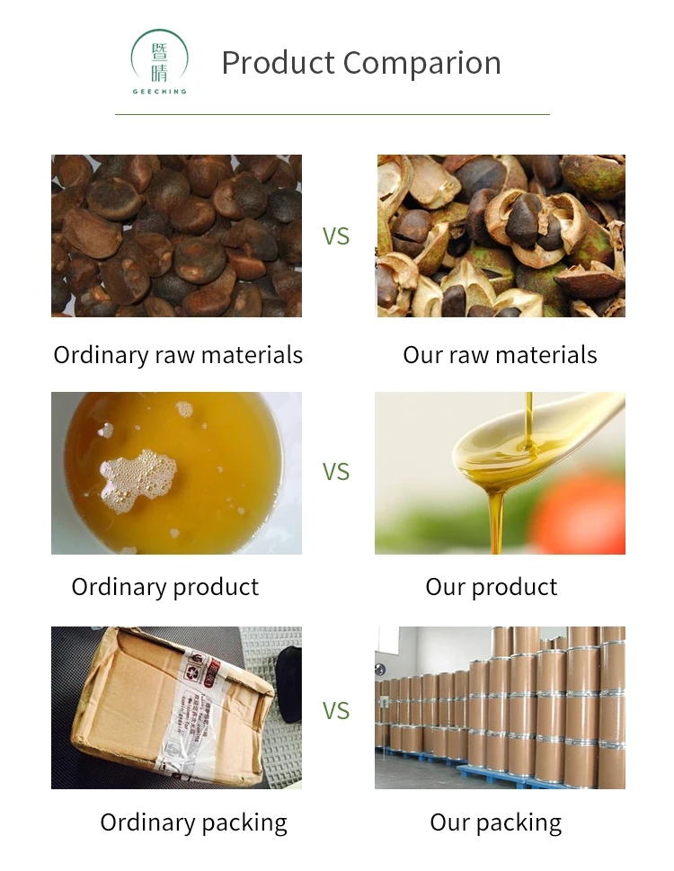 
natural cold pressed private labelled cosmetic carrier oil bulk for skin care products 