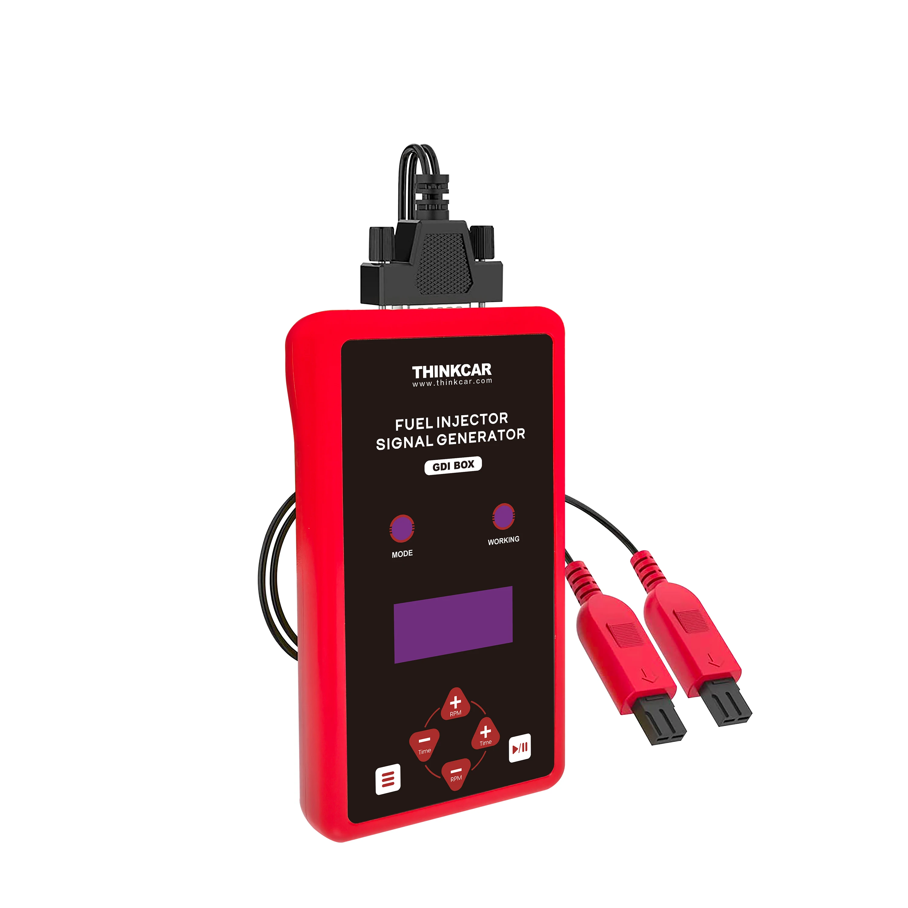 THINKCAR GDI FUEL INJECTOR SIGNAL GENERATOR Fit for All Gasoline and Diesel Car Support 12v/75v standard Injector