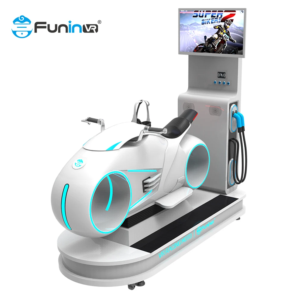 
Best VR race car VR Motorcycle 9d racing Simulator For Shopping Mall 