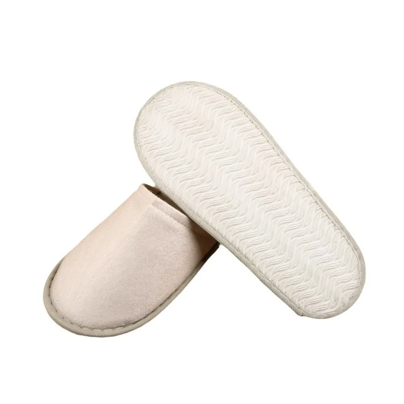 Summer Hotel & Beauty Salon Hostel Same Chain-Soft Disposable Slippers Cotton & EVA Sole Wholesale Spot Offer-for Travel